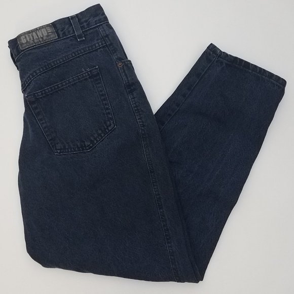 80's Vintage Dark Wash Denim Blue Jeans by Gitano Size 10 Ankle Short 31x27 - Picture 1 of 9